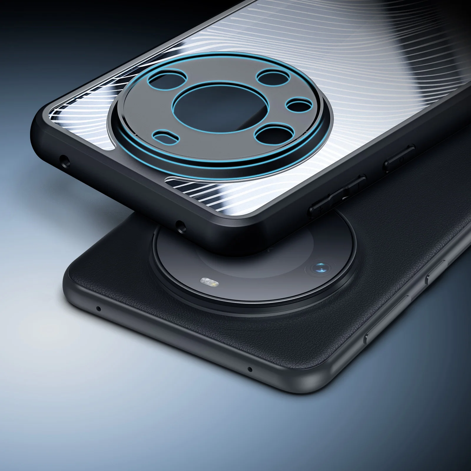 DUX DUCIS TPU + ПК матовый плавающий свет защитный чехол для Huawei Mate 60 защита от падения