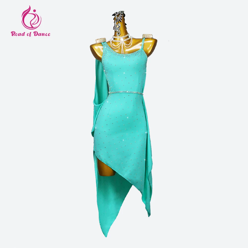 2024 Новое платье для латинских танцев официальная юбка женский костюм девочек