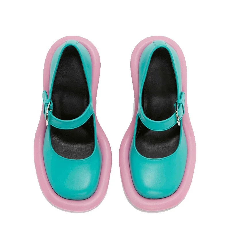 faux leather pumps women designer shoes thin high heels pumps woman party dress OL shoes spring summer shoes classic Mary Janes