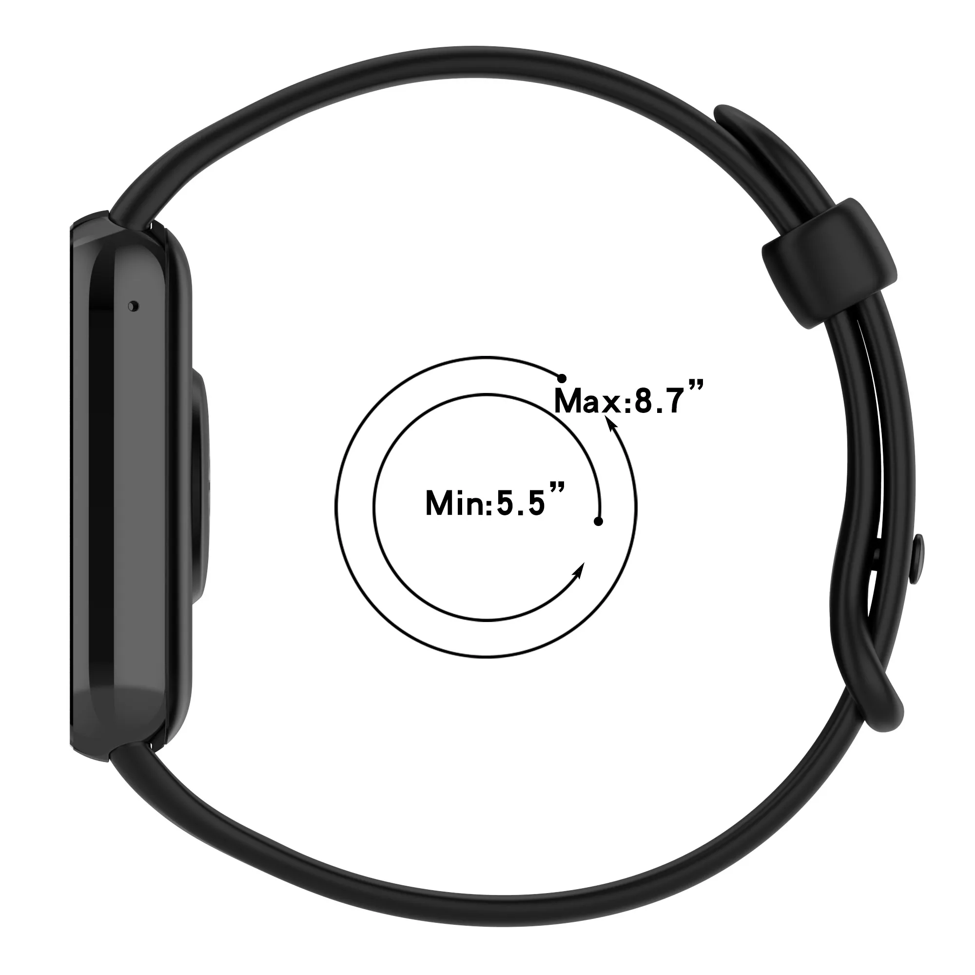 Силиконовый ремешок для xiaomi mi Band 98 pro, ремешок, аксессуары для умных часов, официальный браслет Correa, сменный ремешок для часов redmi 4, (art.: 3920ca76ebc4c) - 3920ca76ebc4c