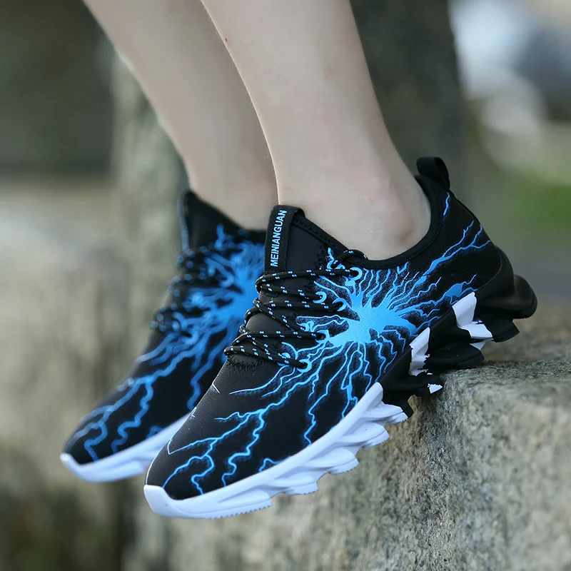 Men's sneaker Fashion Printed Sports Running Shoes light Breathable Outdoor Casual Shoes