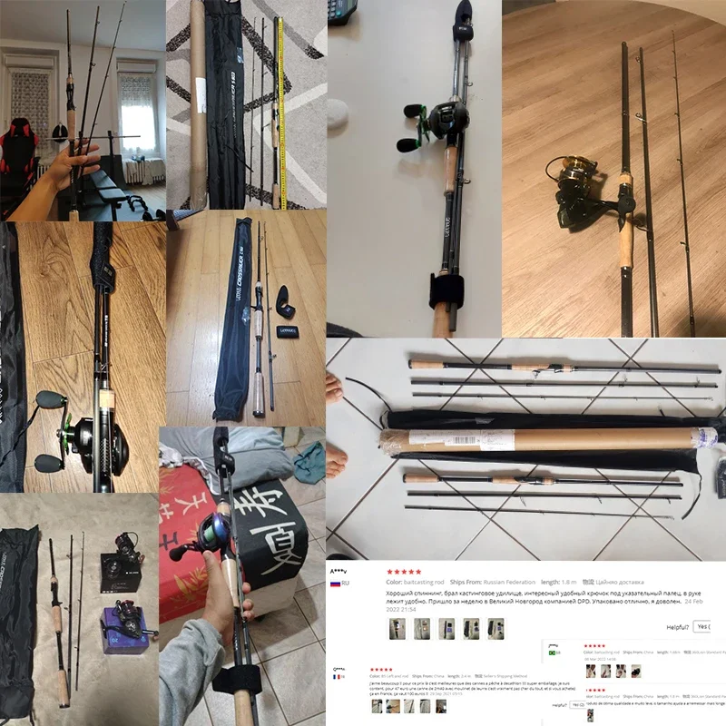 Удочка LINNHUE 1 68 м 8 2 4 из углеродного волокна спиннинг приманка литье подарочный