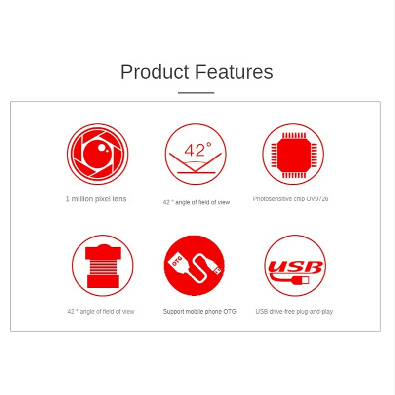 Модуль камеры OV9726 USB модуль 1 м Pixes Бесплатный драйвер CMOS датчик зрение фокусное