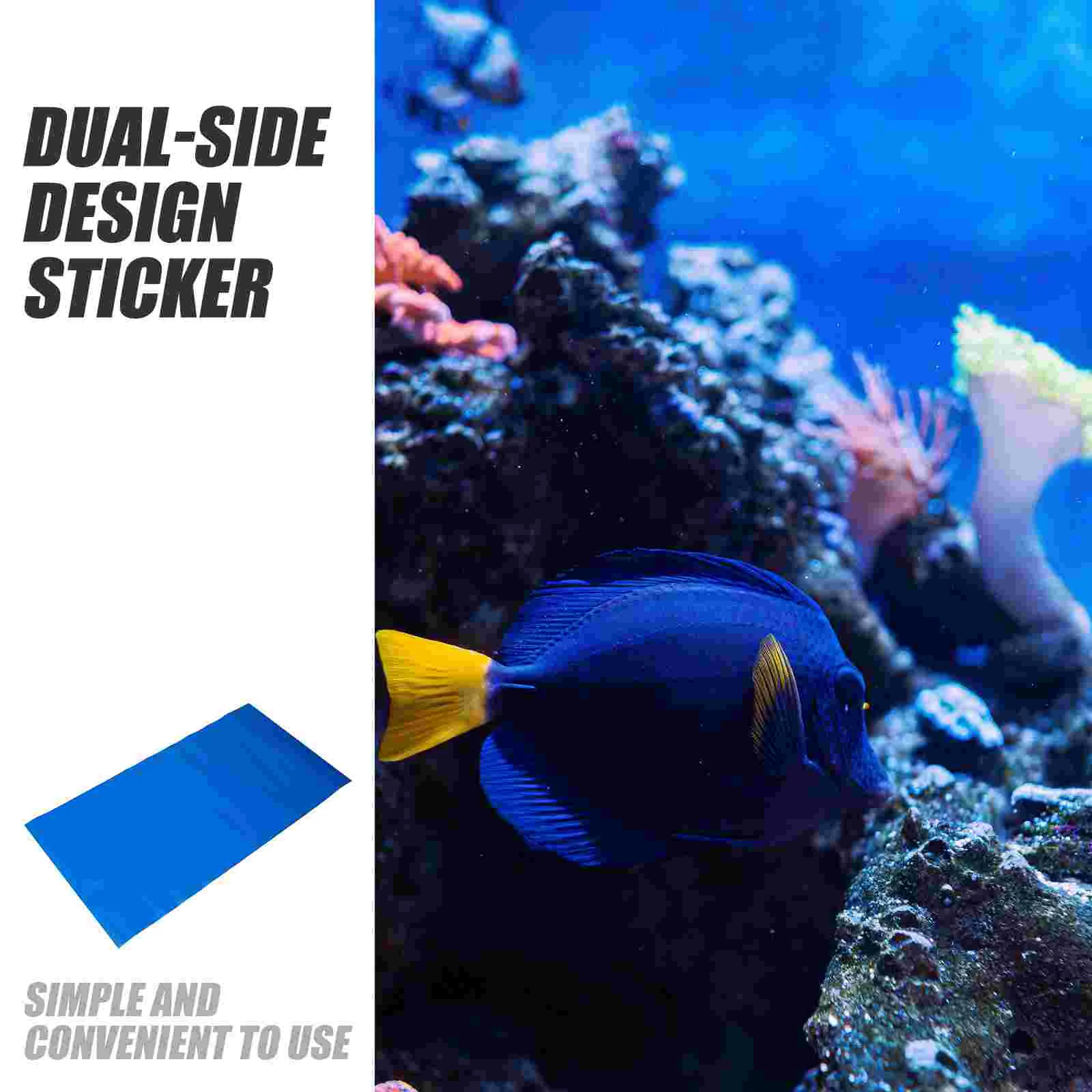 Черный аквариумный фон наклейка звукоизоляционный коврик рыба террариум