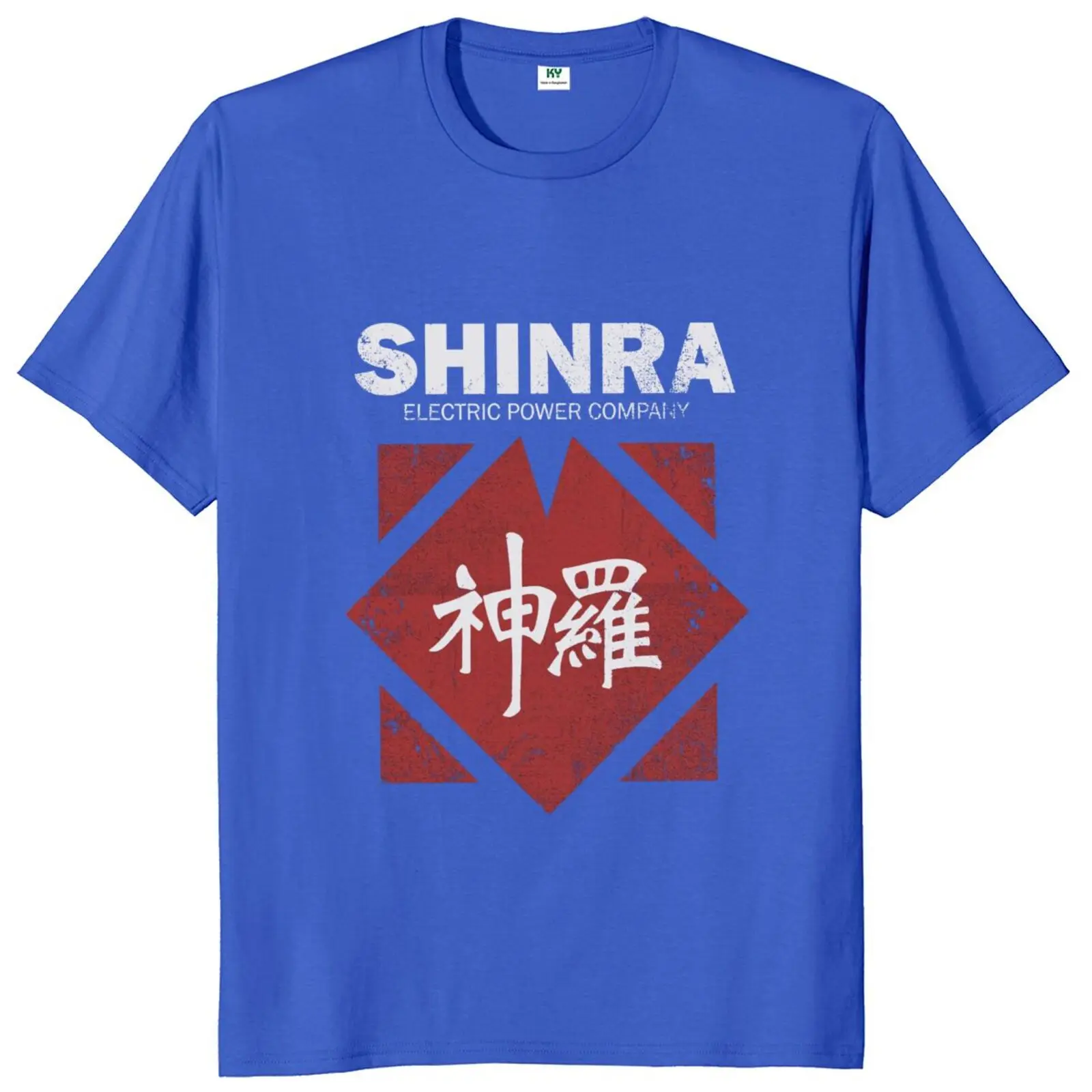Футболка компании Shinra с электроэнергией футболка финальной фантазией 7 Сефирот