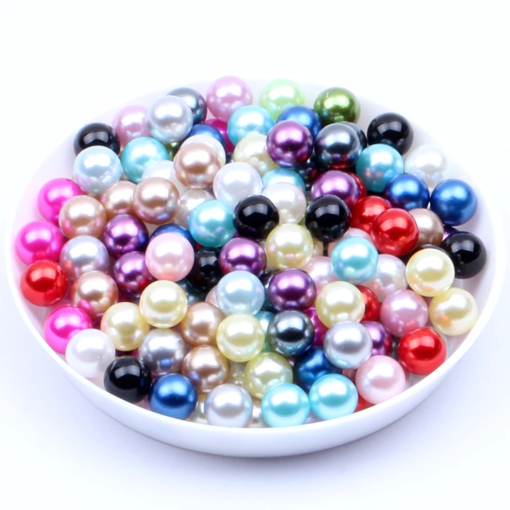 бусины без отверстий.