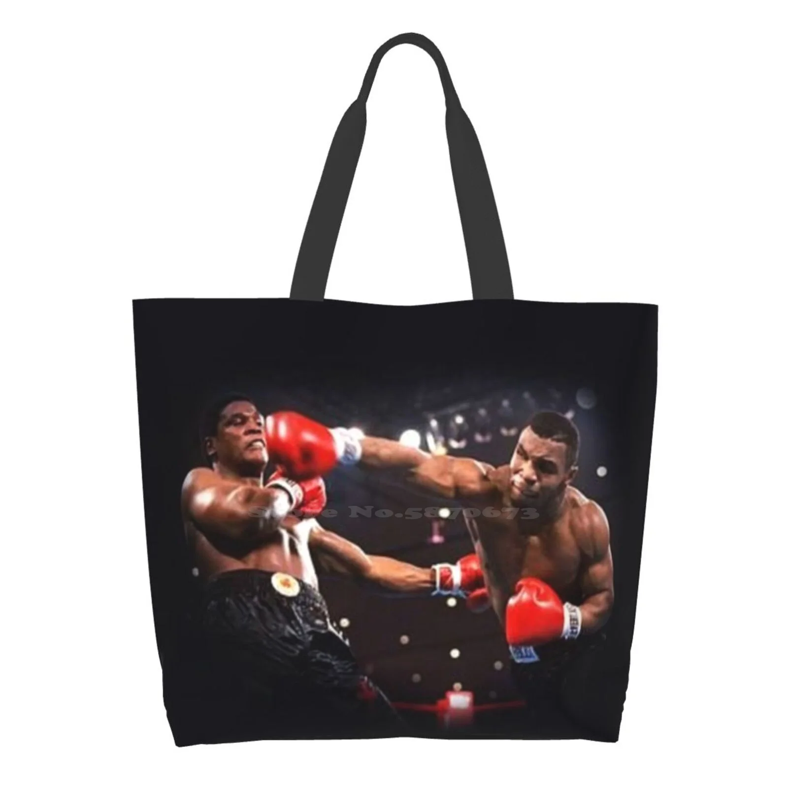 

Large Size Reusable Foldable Shopping Bag Muhammad Ali Boxing Legend