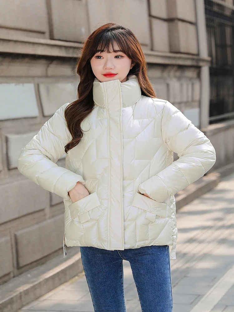 2023 New Winter Jacket Women's Parkas Hooded Overcoat Casual Long Coat Cotton Padded Parka Warm woman Jackets Outwear