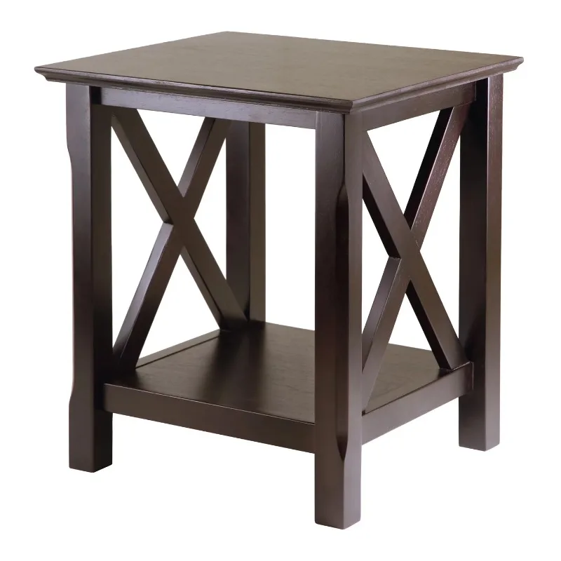 

Winsome Wood Xola X Panel End Table, Cappuccino