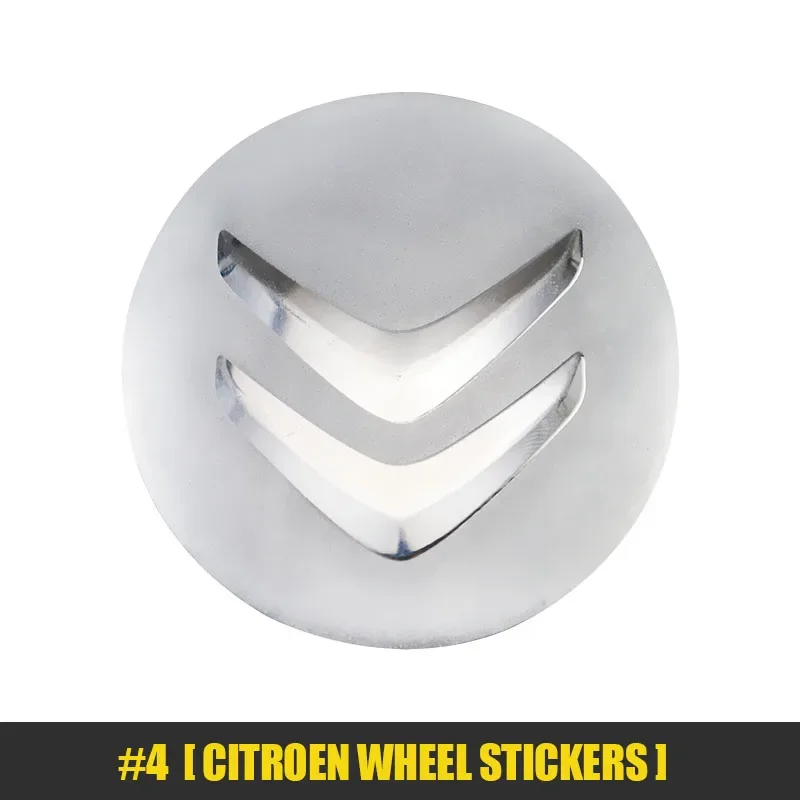 

4 шт., 56 мм, наклейки на колеса автомобиля, центральная крышка ступицы, эмблема автомобиля, значок, наклейка для Citroen C1 C2 C3 Vts C4 Saxo C4L C5 C6 C8 Xsara Picasso