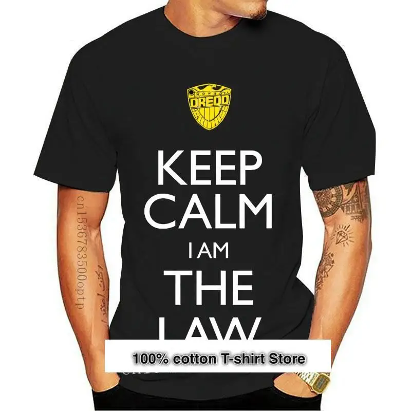 

Камера для судьи Dredd Keep Calm I Am The Law 2000AD, nueva
