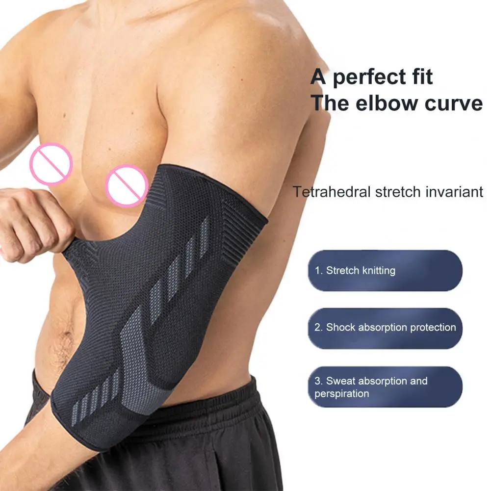 

1PCS Elbow Support Sports Elbow Brace Compression Sleeve Joint Pain Relief Absorb Sweat Sport Basketball Arm Sleeve Elbow Brace