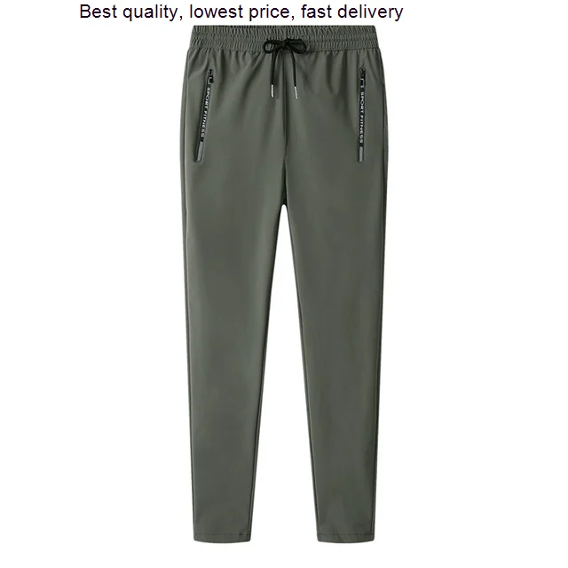 

Men's Summer Pants Outdoor Sports Hiking Training Climbing Windbreak Overalls Thin Treking Frenulum Camping Trousers