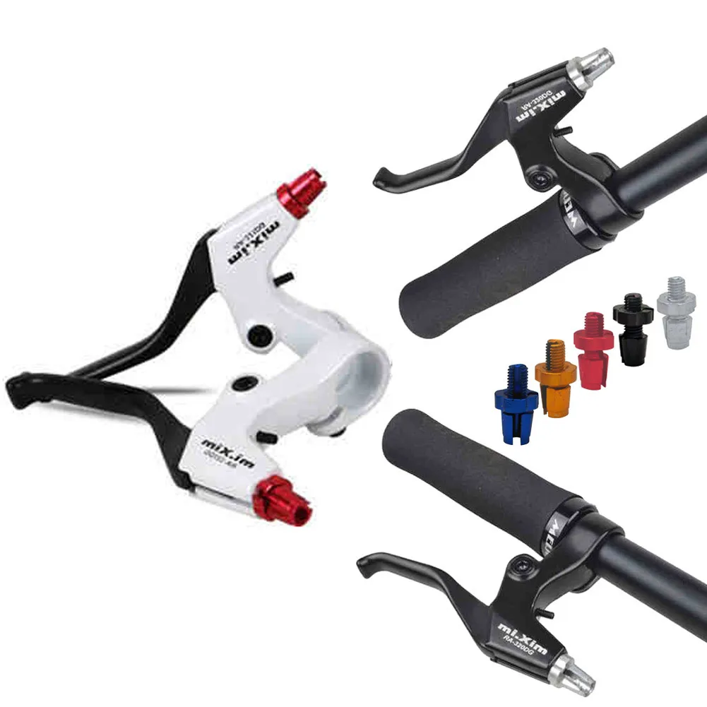

Folding Brake Handle For Mountain Bike 2.5 Finger All Aluminum Alloy Brake Lever Suitable For 22.2mm Handlebars Accessories