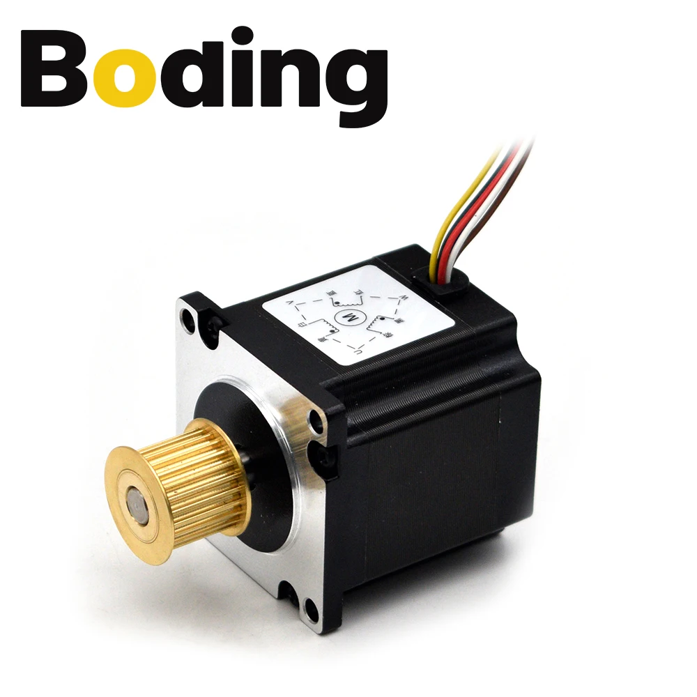 Шаговый двигатель Leadshine Nema23 573s09-l 573s15-l 0 9 нм 1 5 и шаговый драйвер 3dm580s