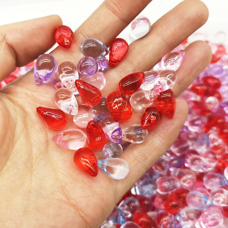 

Acrylic Drop Beads Crystal Pendant Jewelry Making Beads DIY Handmade Bracelet Necklace Rings Accessories Material Wholesale