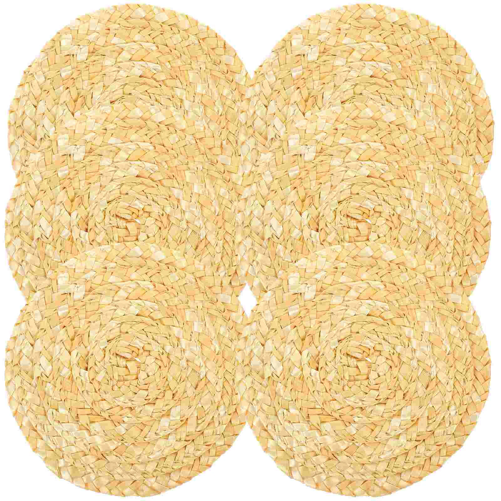 

Coastersdesk Table Coaster Coffee Drinks Office Woven Rustic Drink Farmhouse