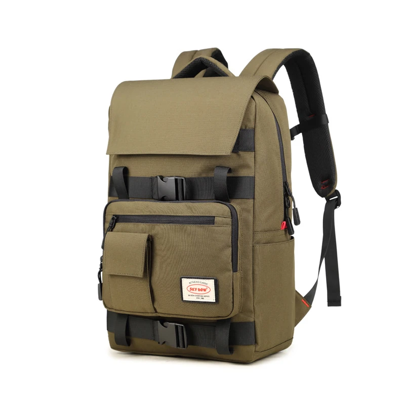 

Backpack Men and Women Korean Version of Oxford Cloth Outdoor Travel Bag Female Large Capacity Computer Business Male Backpack