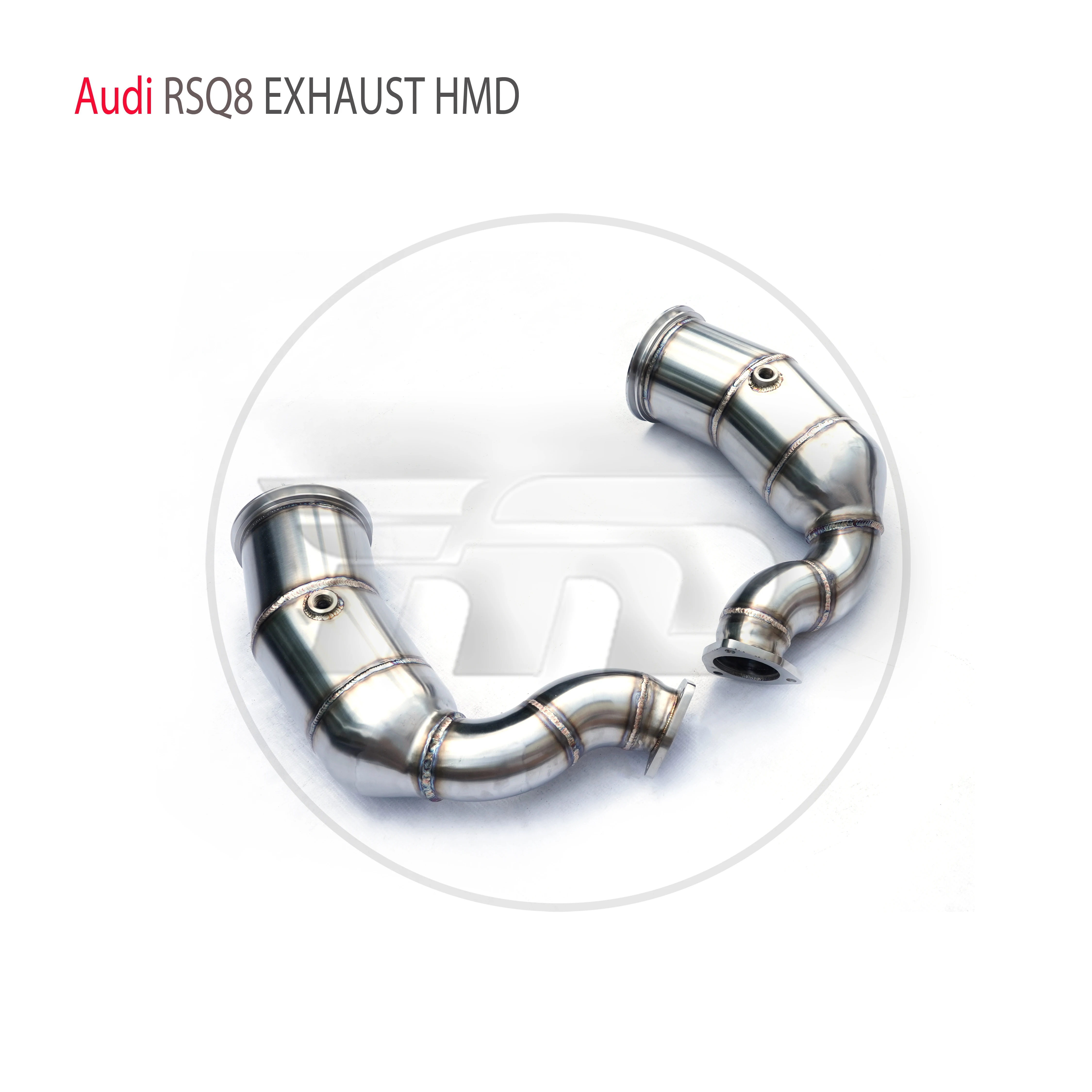 

HMD Exhaust System High Flow Performance Downpipe for Audi RSQ8 4.0T 2020+ Catalytic Converter Headers