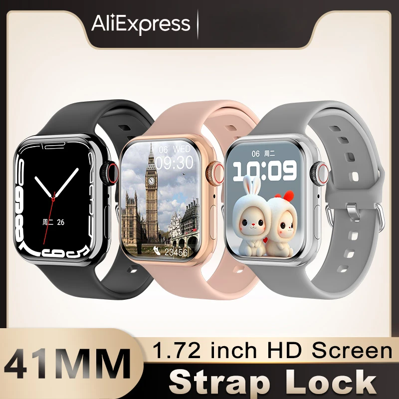 

2023 IW9 MINI 41 мм Смарт-часы для женщин с функцией измерения глюкозы в крови и температуры тела