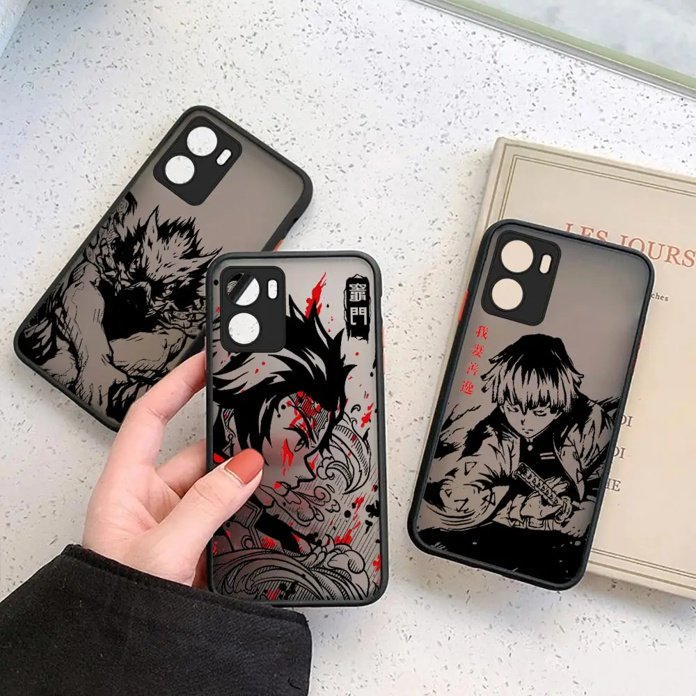 

Anime Demon Slayer Kimetsu No Yaiba Matte Case for VIVO Y93 Y91 Y77 Y76 Y75 Y73 Y72 Y71 Y53 Y52S Y50 Y35 Y22 Y21 Y20 Z1 Z6 Cover
