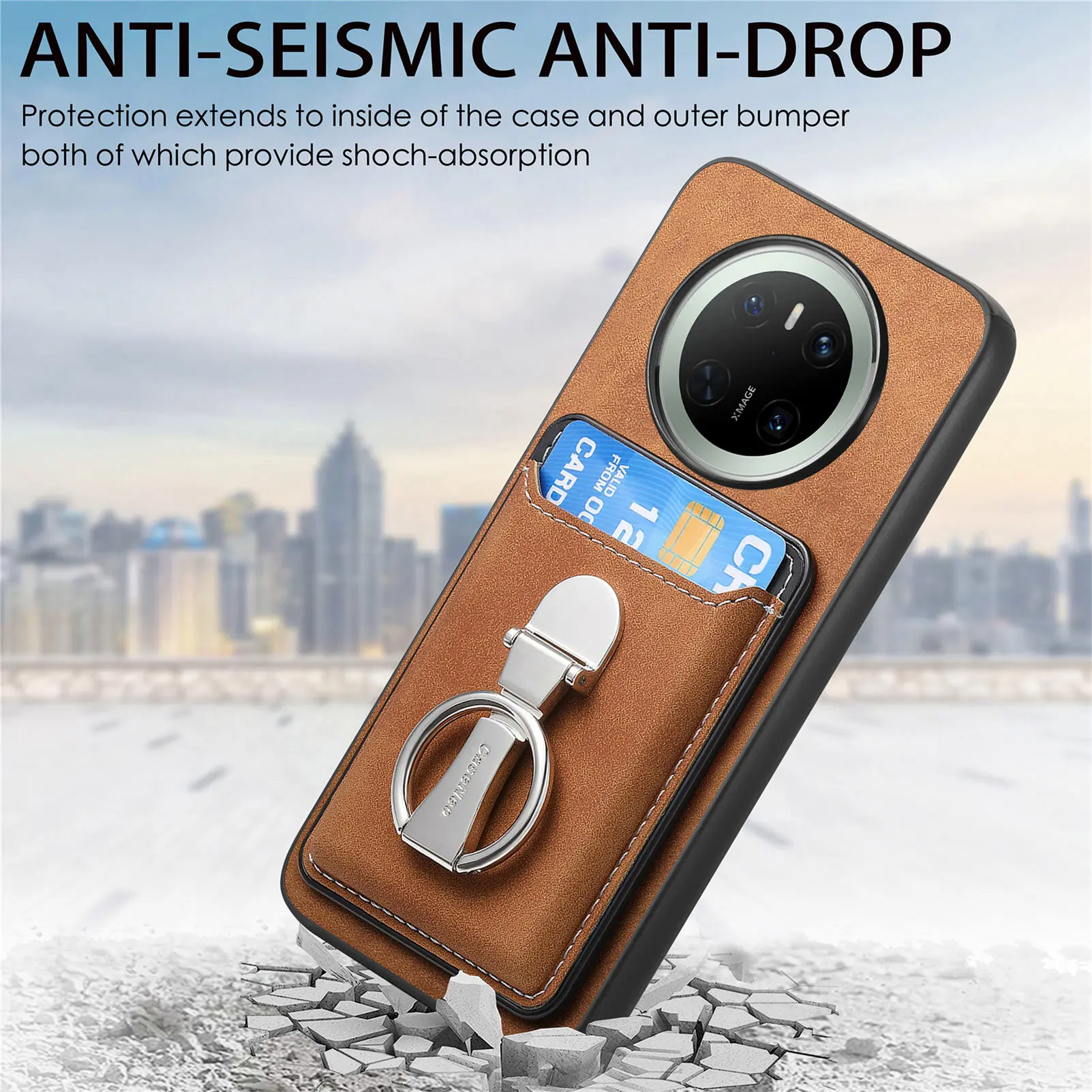 Кожаный чехол Skin Feel для Samsung Galaxy A16 A15 A14 A13 A12 A11 A10S A10 A06 A05S A05 A04E A03 F04 F54 F62 4G 5G Book Cover