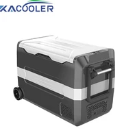 new design 40l 50l 30l detachable trolley beach fridge freezer camping car refrigerator