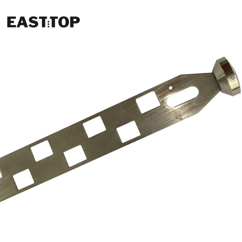EASTTOP 12 отверстий и 16 Серебряный слайдер для хроматических гармонических