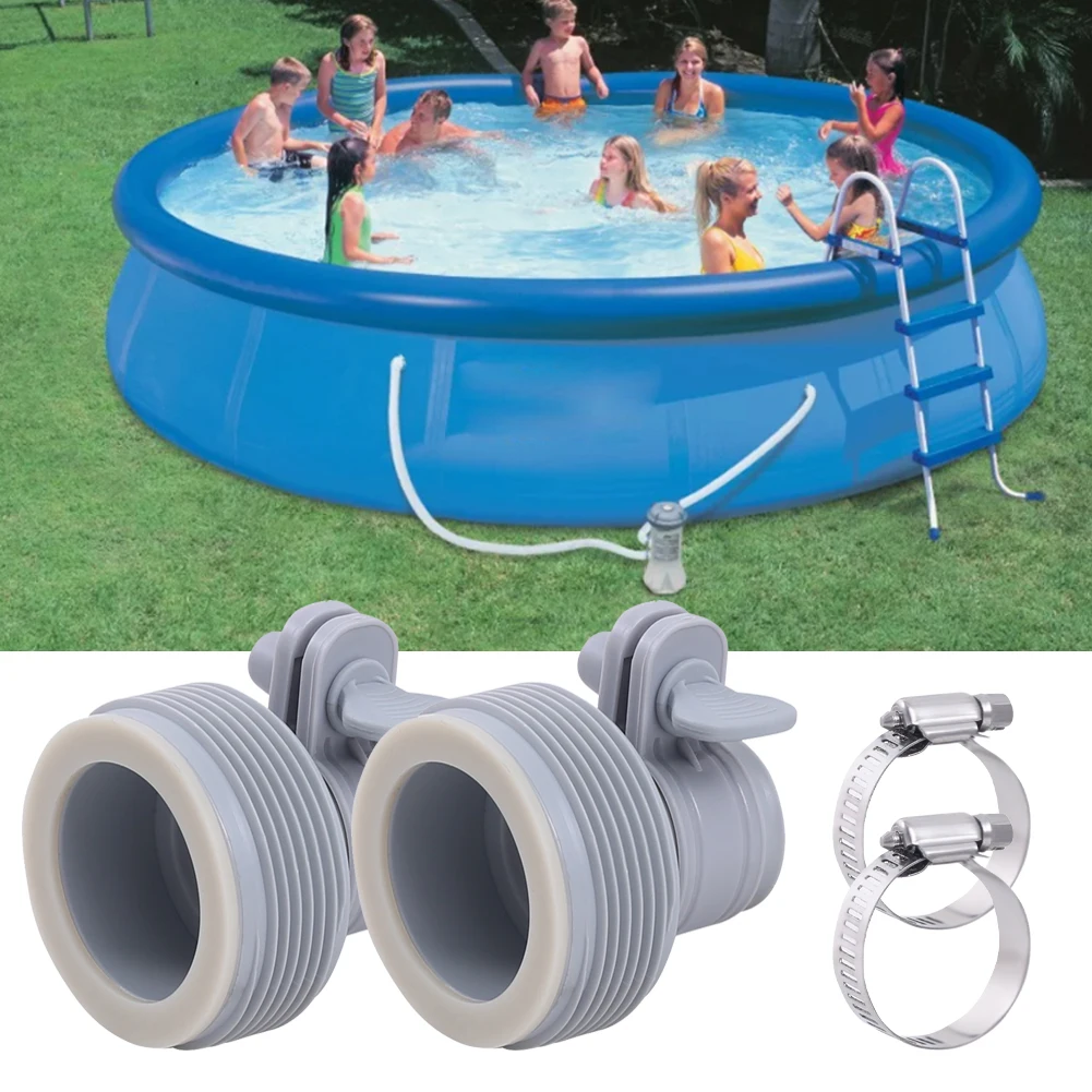 

Hose Conversion Adapter B Kit Filter Pumps and Saltwater System Replacement Part Model 1.25" to 1.5" Pool Accessories