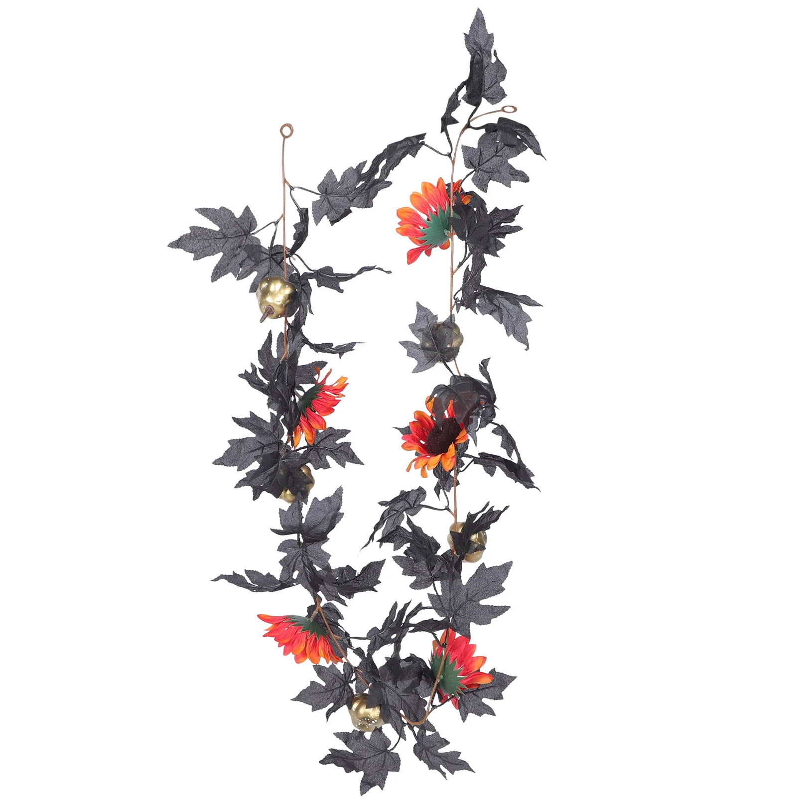 

Interior Decor Maple Vine Indoor Garland Wreath Wall Hanging Silk Flower Fall Outdoor