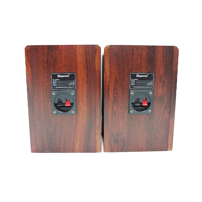 KYYSLB Wooden Bookshelf Speaker 15-35W 4ohm 5 Inch 3D Amplifier Passive Center Surround 2.0 Car Audio A Pair | Электроника