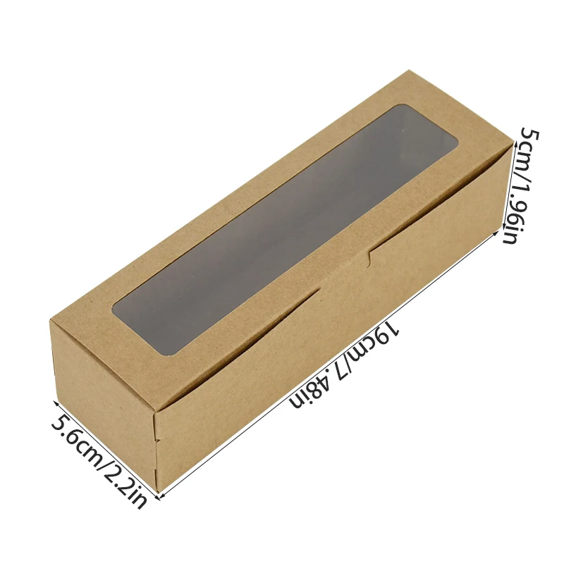 

Набор из 5 белых подарочных коробок из крафт-бумаги