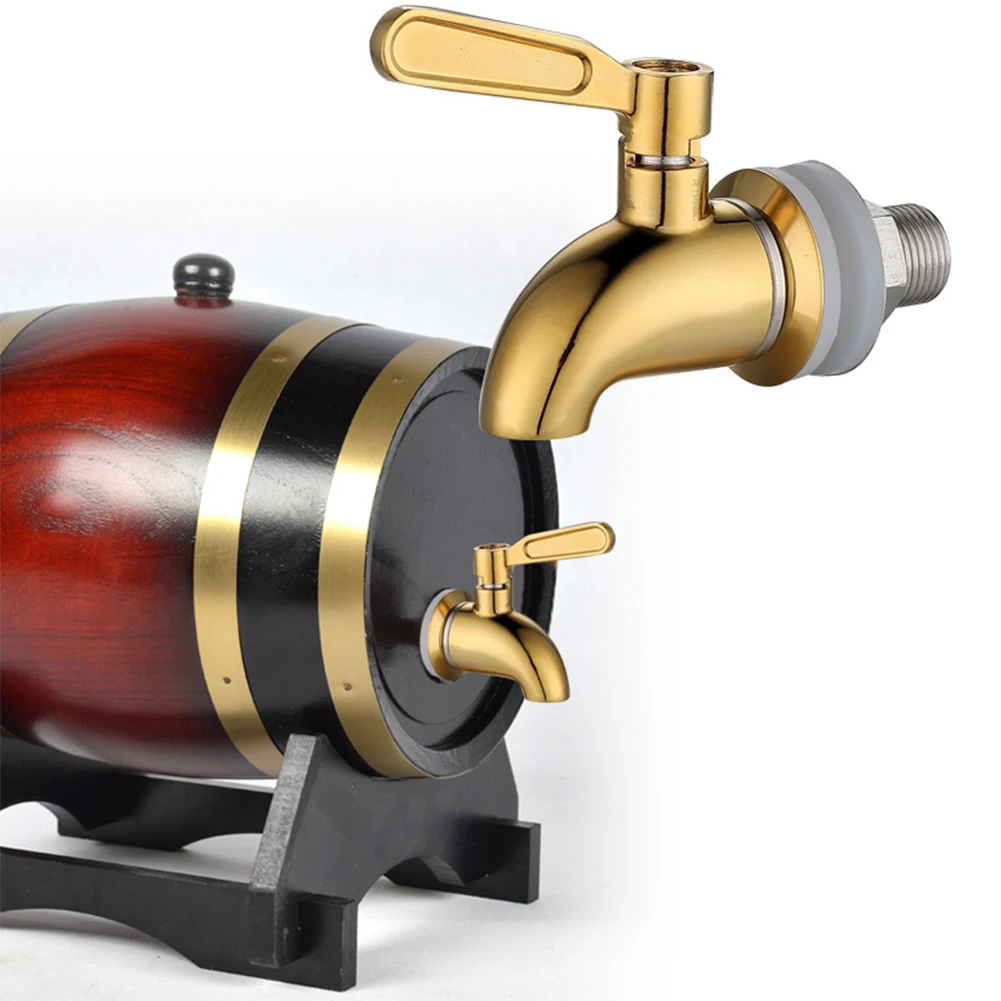 

1PC 304 Stainless Steel Beverage Drink Dispenser Wine Barrel Spigot Water Faucet Tap Wine Bottles Juice Machines Tap