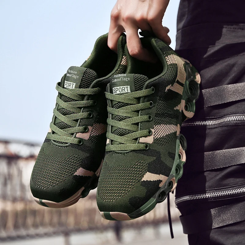 

Sneakers Shoes Men Sports Shoes Women Original Design Couple Shoes Camouflage Army Shoes Breathable Training Shoes Military Shoe