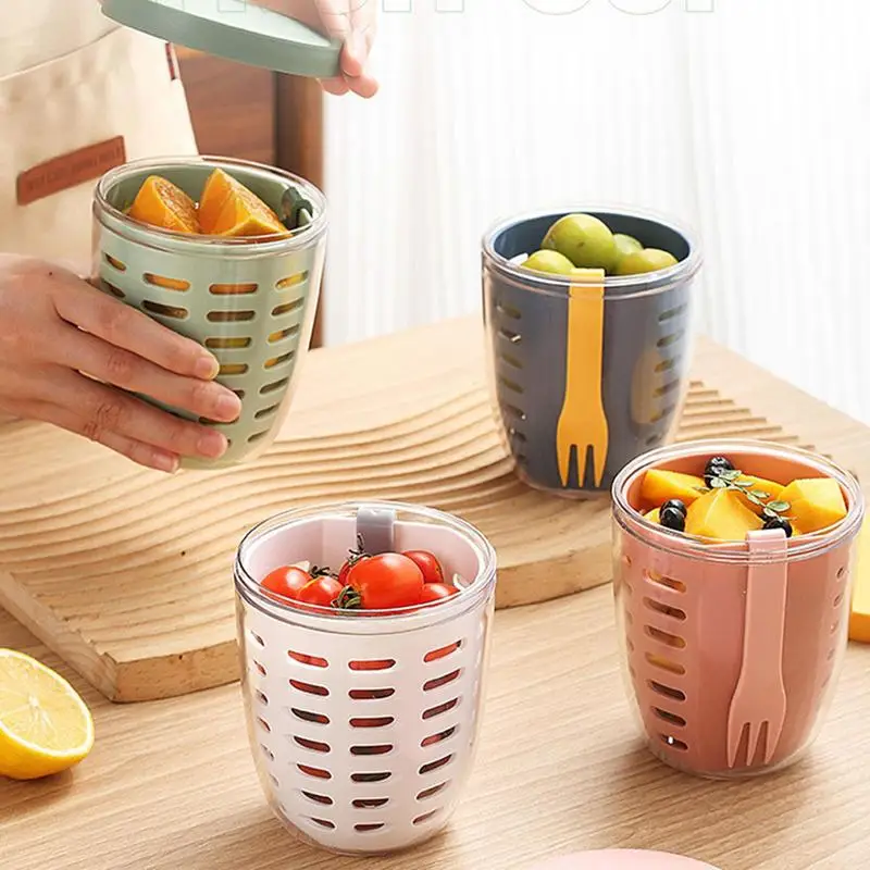 

Fruit Bowl With Strainer Kitchen Sink Drain Strainer Basket Washable Food Storage Container Washing Cleaning Colander Tools