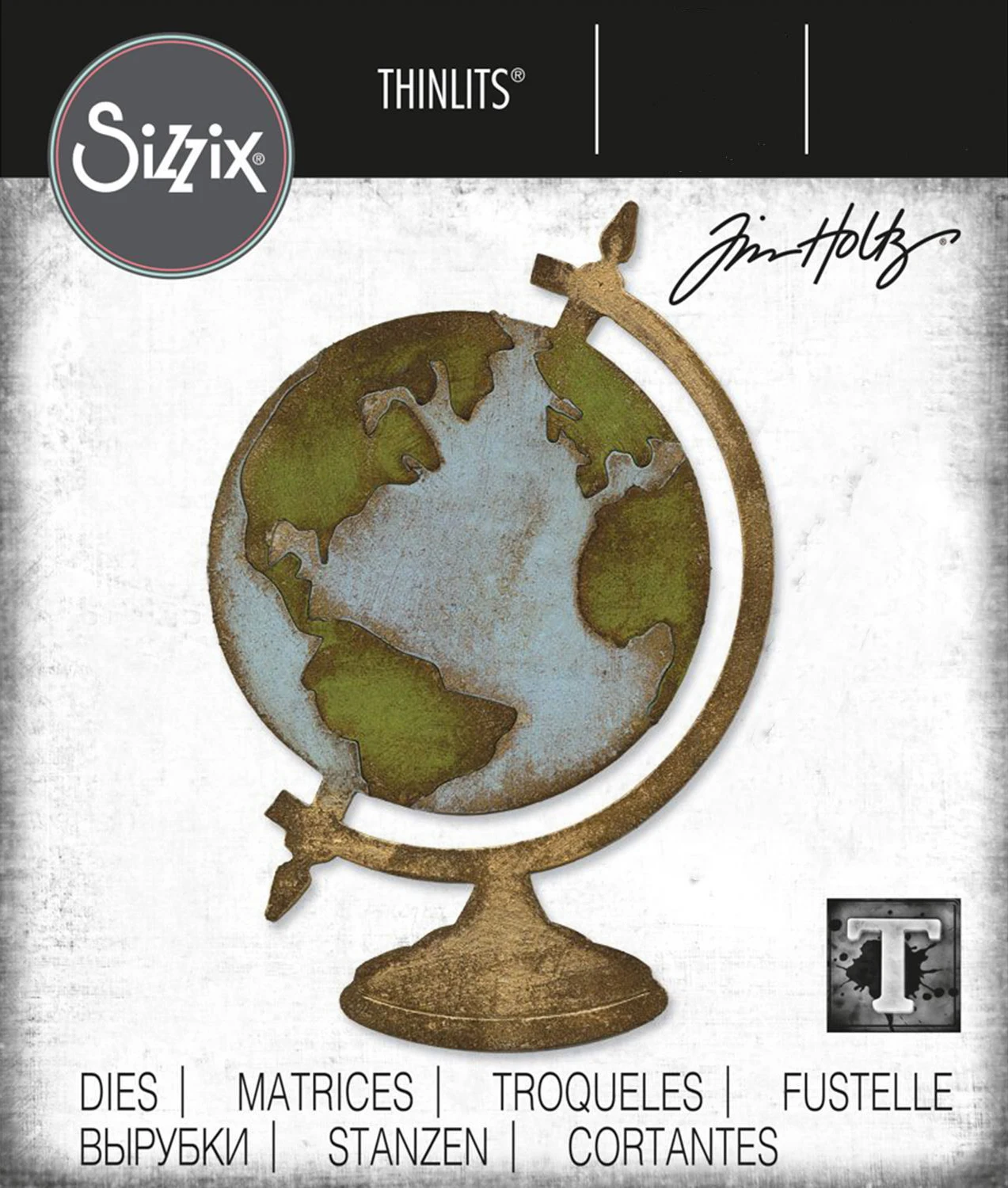 

2023 New Arrivals Vintage Globe Metal Cutting Dies For Decorating Scrapbook Diy Paper Greeting Card Album Mould Embossing Craft