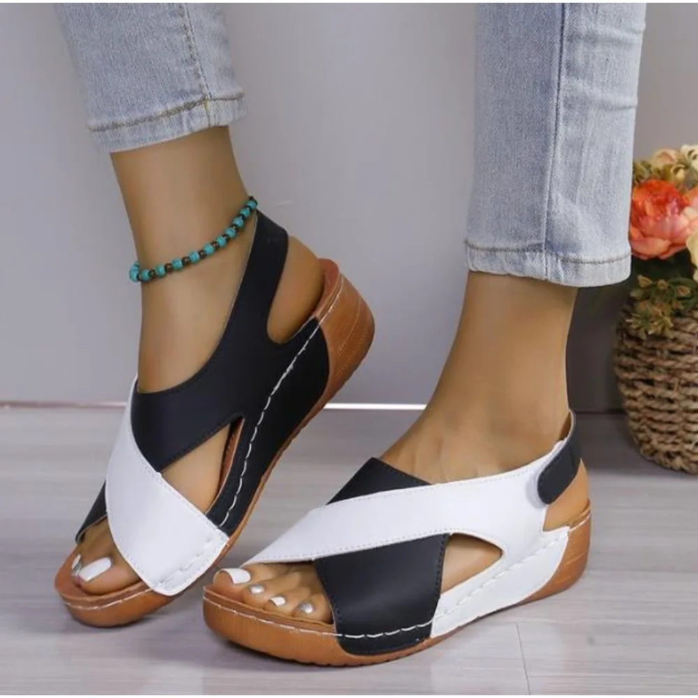 Женские сандалии летняя пляжная обувь для ходьбы женская женские с открытым