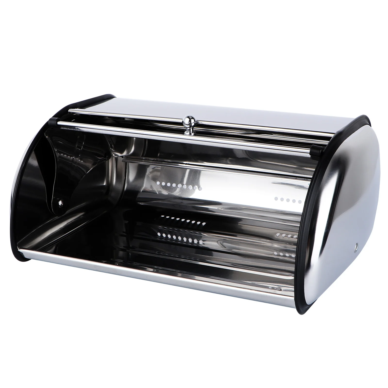 

Bread Loaf Container Metal Bread Bin Wooden Roll Bread Box Stainless Bread Holder Box Bread Holder Kitchen