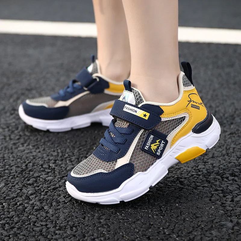 Brand Summer Children's Fashion Sports Shoes Boys' Running Shoes Breathable Outdoor Kids Sneakers Lightweight Sneakers for Boy