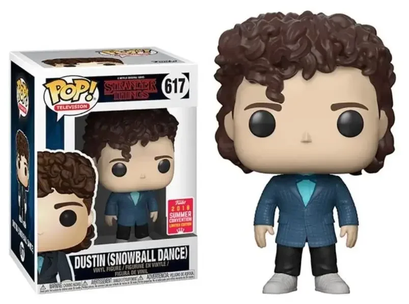 Funko Stranger Steve 475 # Дастая лягушка 593 Пыльный костюм 617 Модель виниловых фигурок