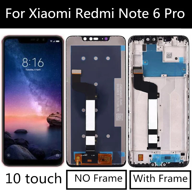 Xiaomi Redmi note6 Pro LCD 