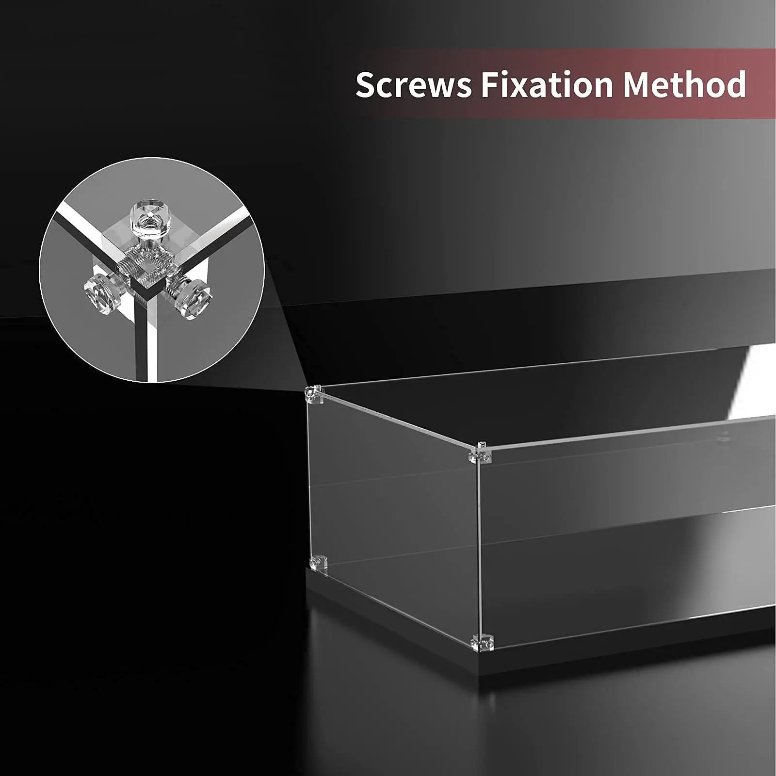 Акриловая витрина с рисунком 3 мм для Lego 21318 деревянный дом пылезащитная только