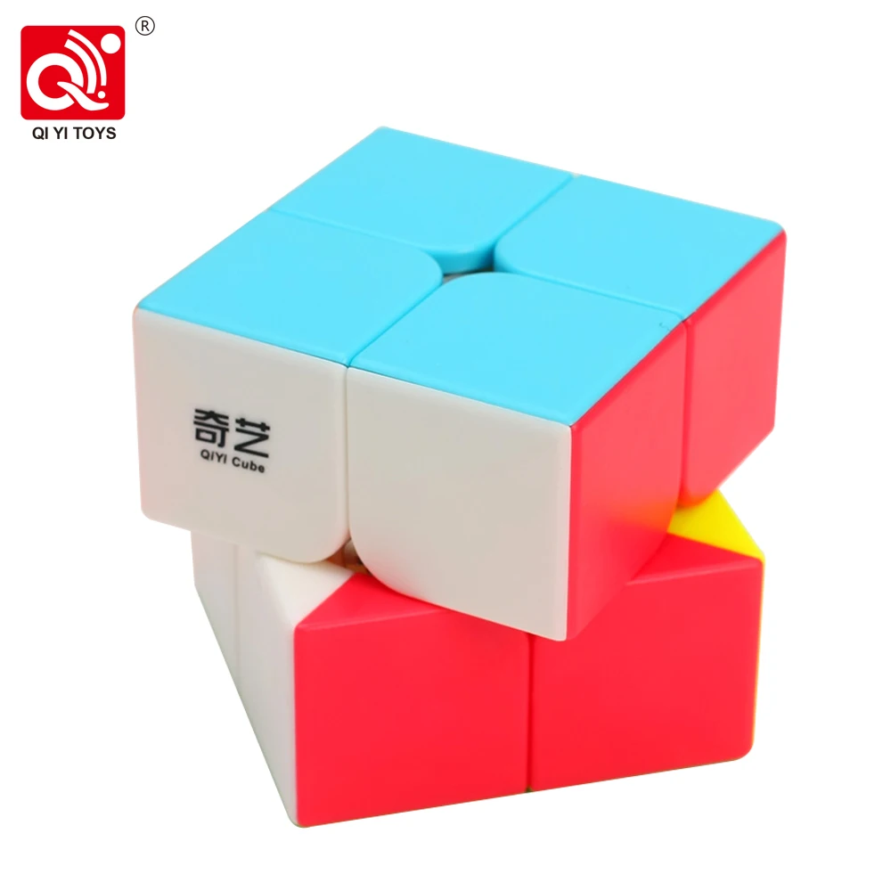 

QiYi QiDi W 2x2 ProfessionalSpeed Cube QiDi Beginner Educational Toys Puzzle Magic Cube Stickers Sticker Baby Kids Toys