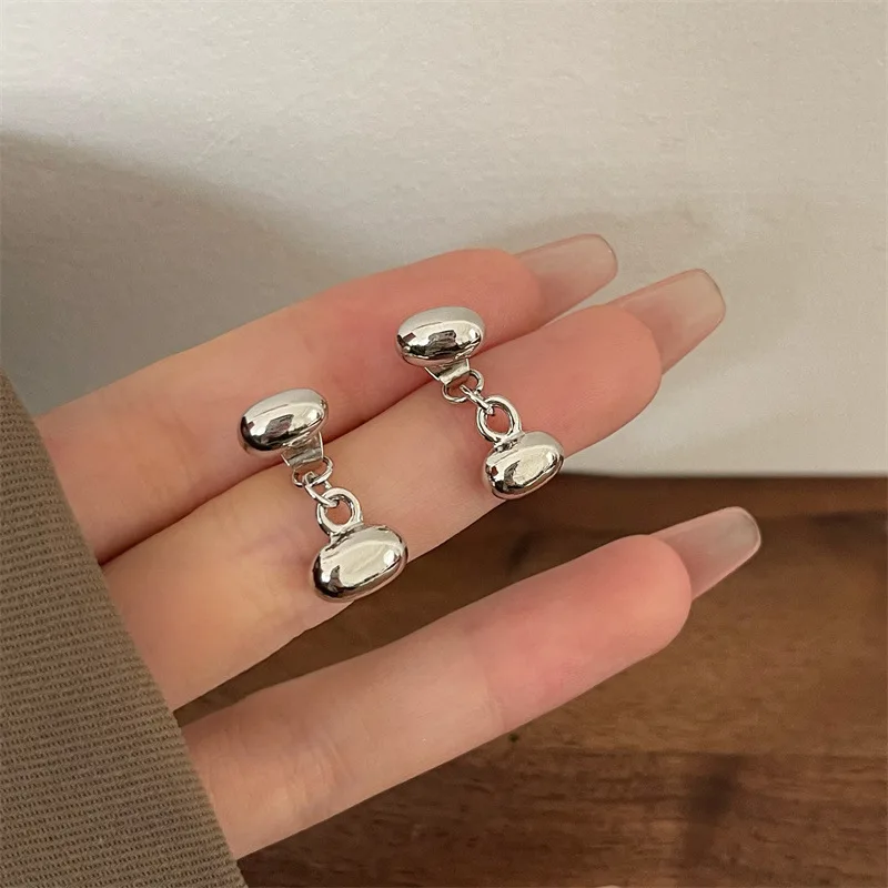 

Овальные серьги, корейская мода, женская Роскошная бижутерия Y2k, Подарочная бижутерия, праздничные подарки, праздничные серьги для молодых девушек, женские гвоздики, Новинка