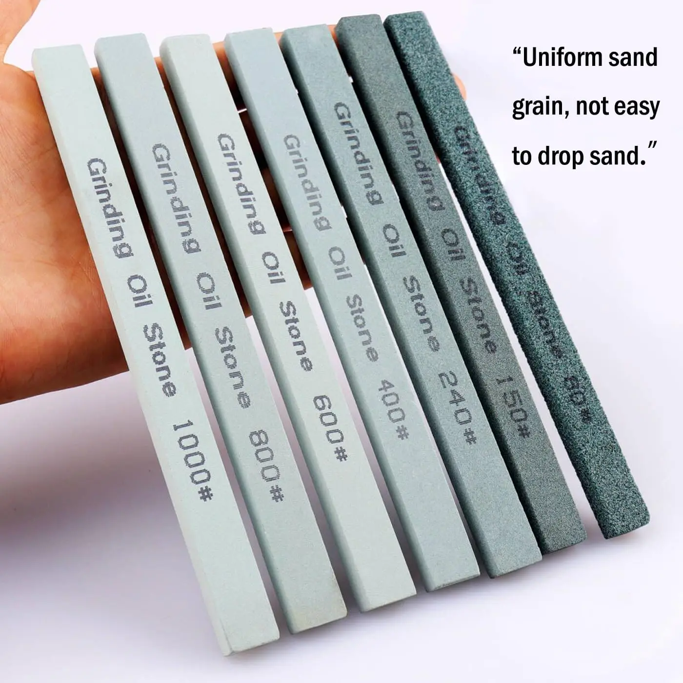 

Набор точильных камней Green Silicone Carbide 80-1000