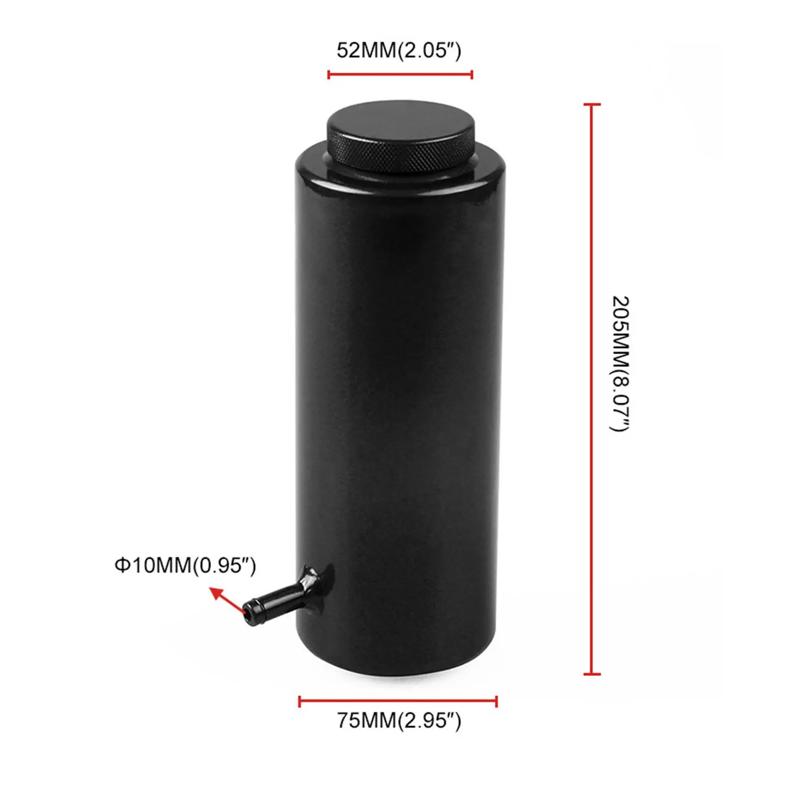 800 мл автомобильный радиатор охлаждающей жидкости перелив масла резервуар со