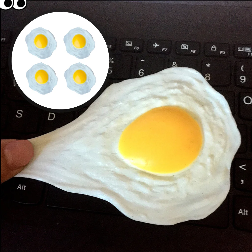 

Toys Eggs Egg Toy Artificial Fried Fakefor Sensory Squeeze Stresspoached Decompression Kids Easter Favors Vent Chicken Model