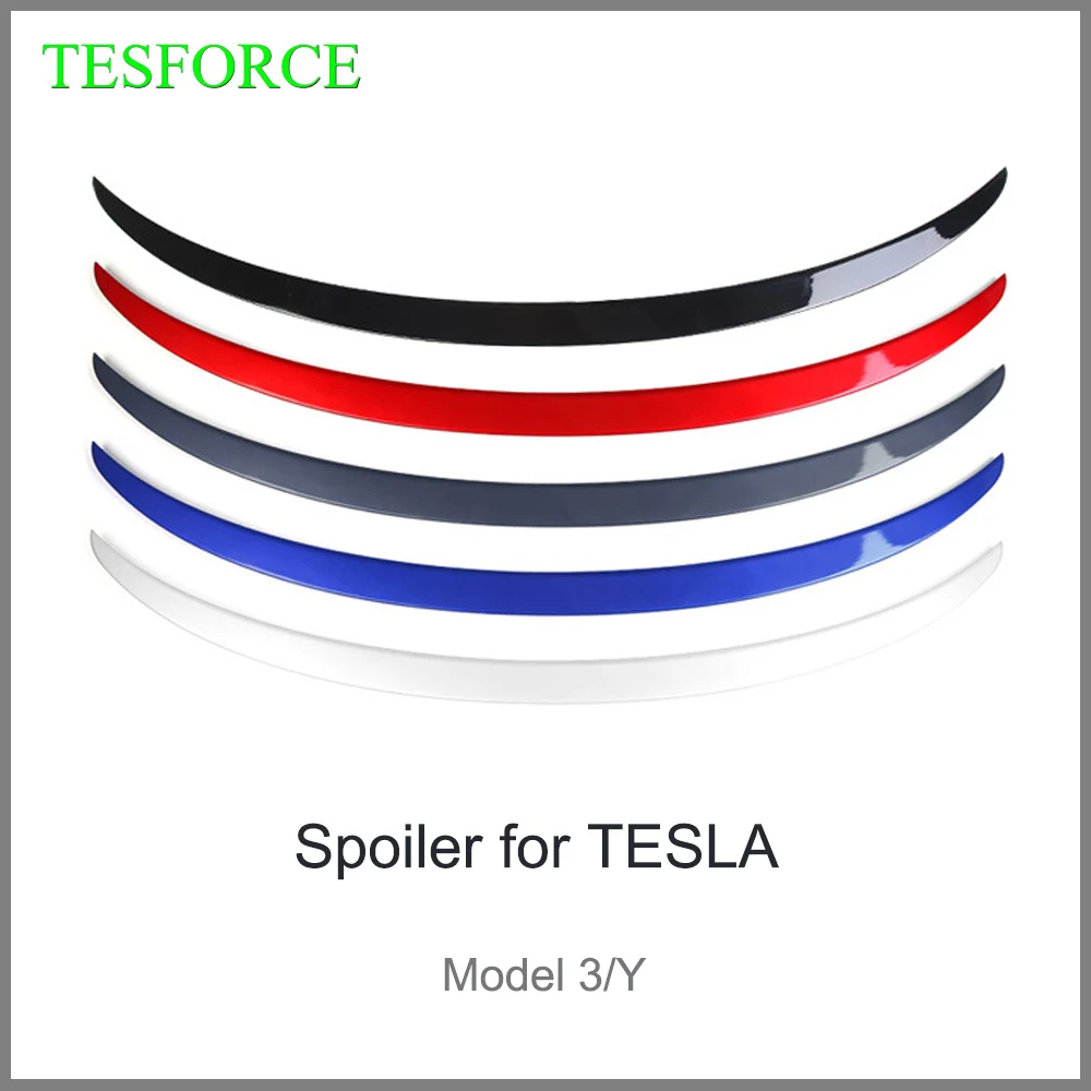 

2017 для Tesla модель 3/Y-2022, заднее крыло, углеродное волокно, ABS-пластик