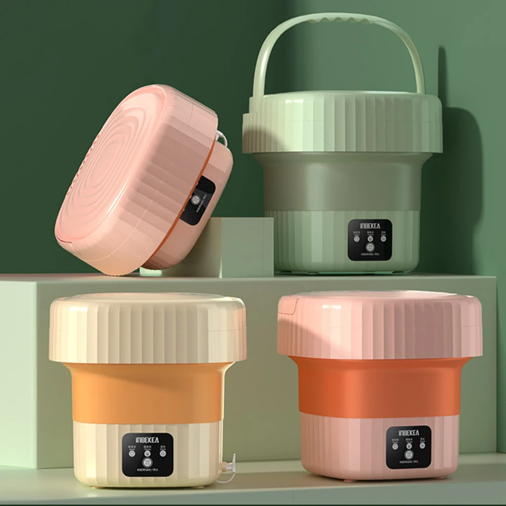 

Small Washing Machine Mini Washing Machine Underwear Underwear Washing Socks Portable Rotary Folding Washing Machine