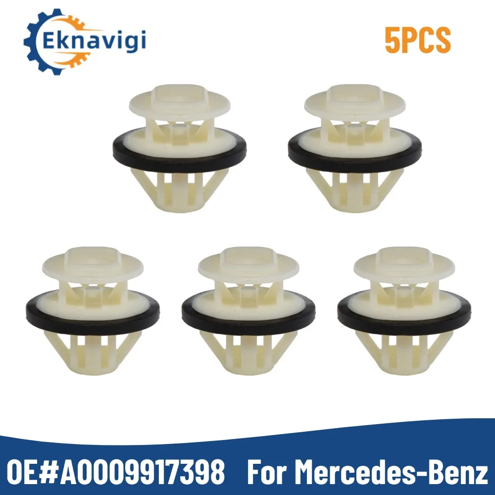 

5 шт. OE # A 0009917398 Для Mercedes Benz нейлоновый внутренний зажим с пряжкой нижняя юбка зажим